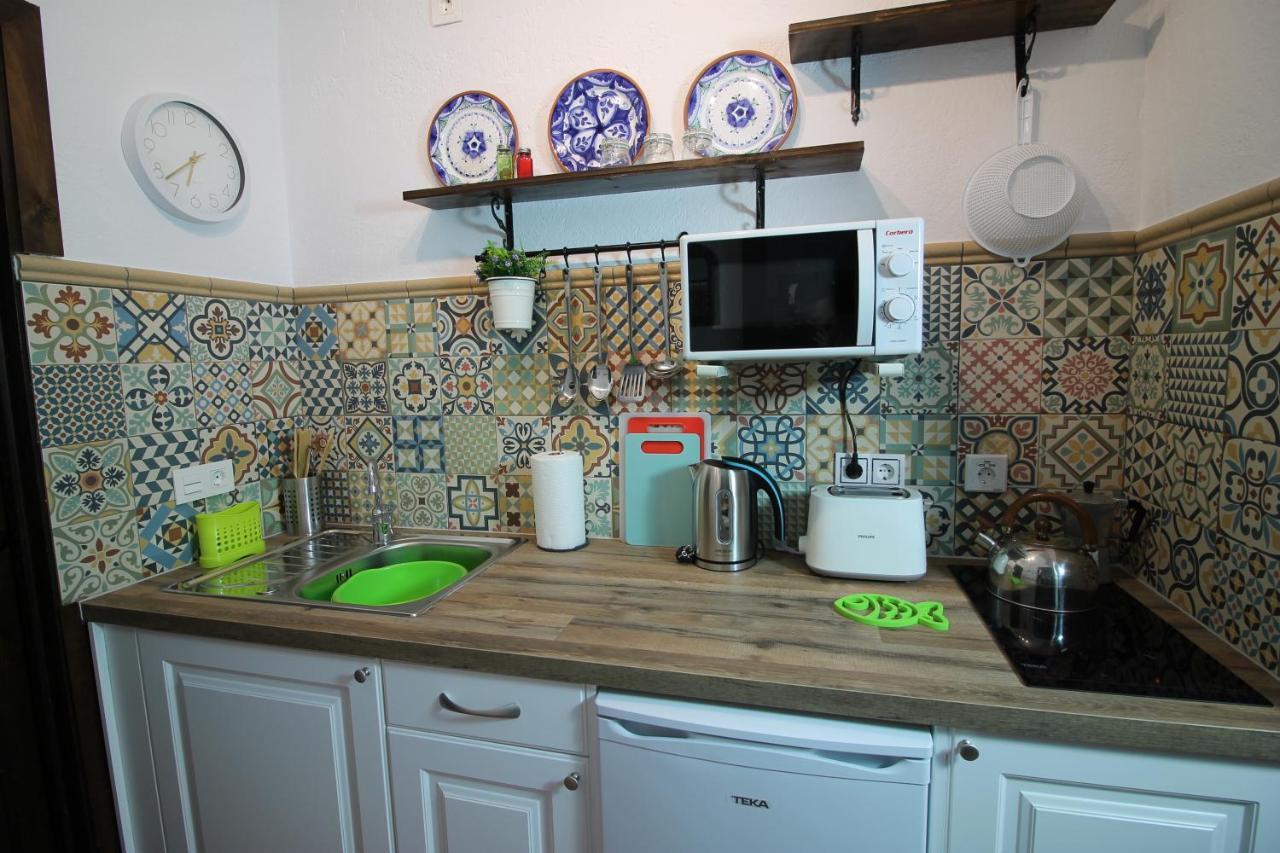Casas Rurales Juzcar Centro Esterno foto